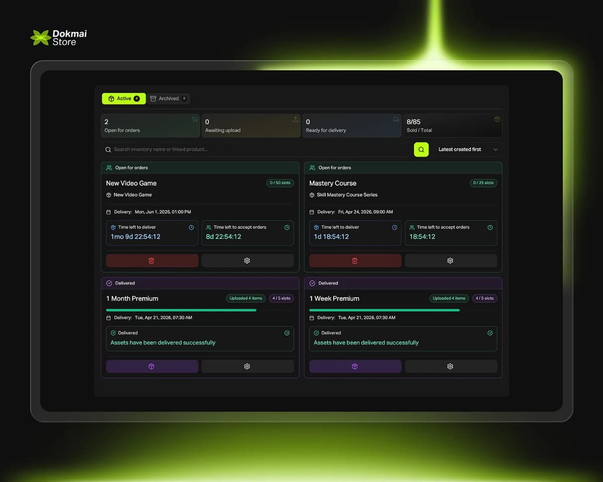 Automated Preorder Batch Control