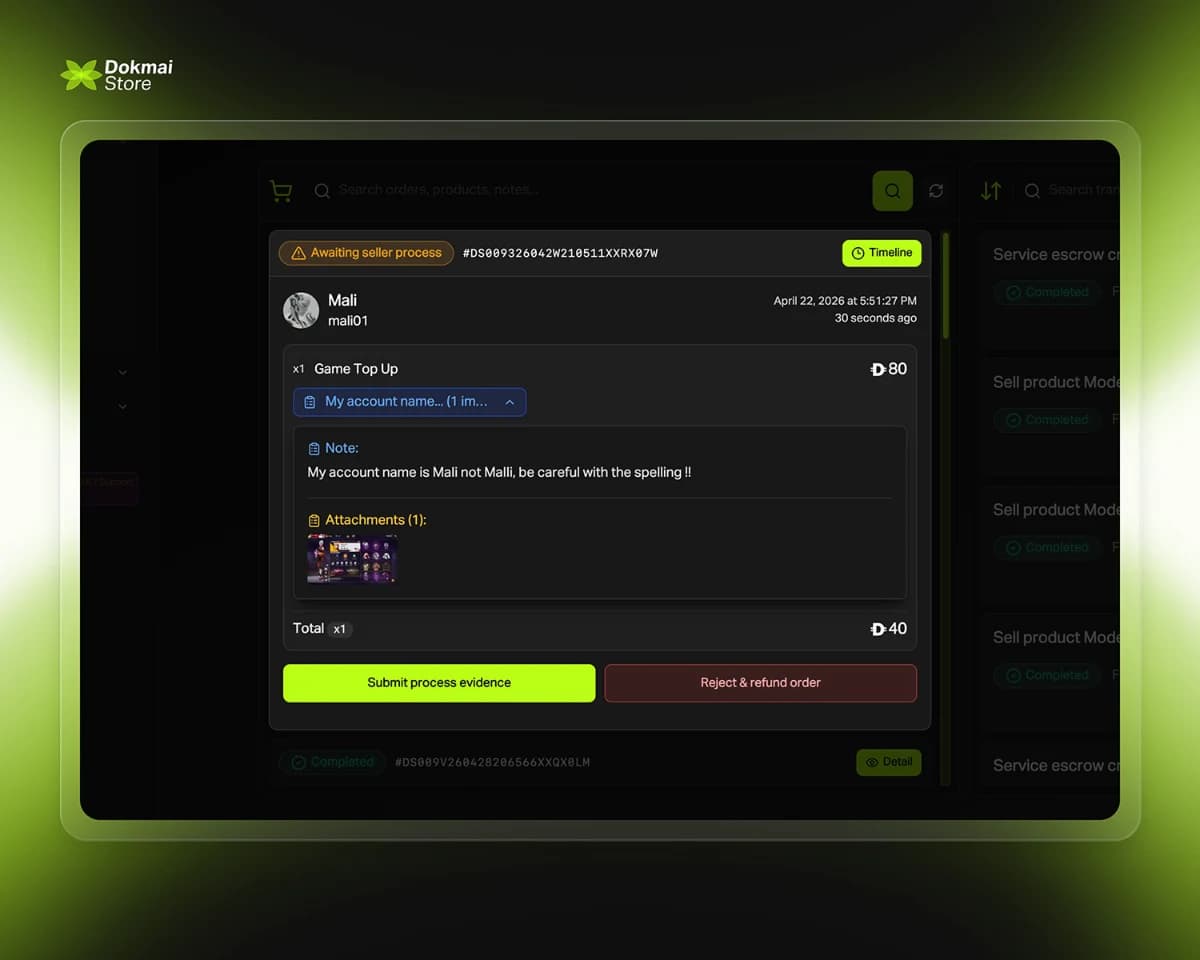 Built-In Transaction Security